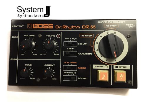 Boss DR-55 Dr Rhythm Vintage Analogue Drum Machine