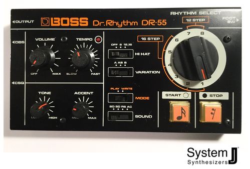 Boss DR-55 Vintage Analogue Drum Machine