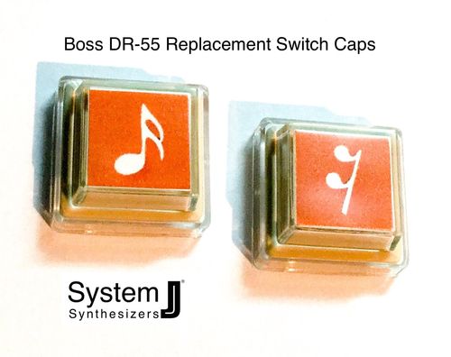 Boss DR-55 Replacement Switch Caps