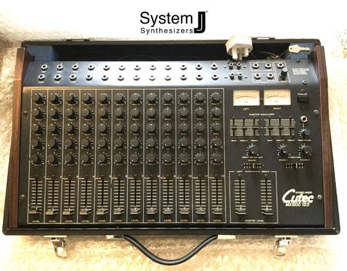 Cutec MX-1200 12 Channel Analogue Mixer, Japan 80s